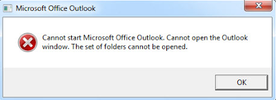 Microsoft Office Outlook Error Microsoft Office Outlook Error