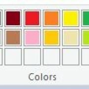 color section ms paint hindi